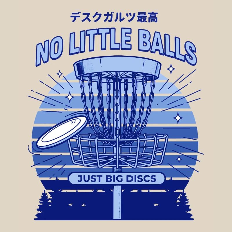 Disc Golf Keine kleinen Bälle Nur große Scheiben Korb