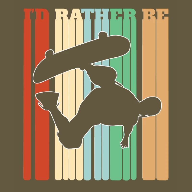 I'd Rather Be Skateboarding