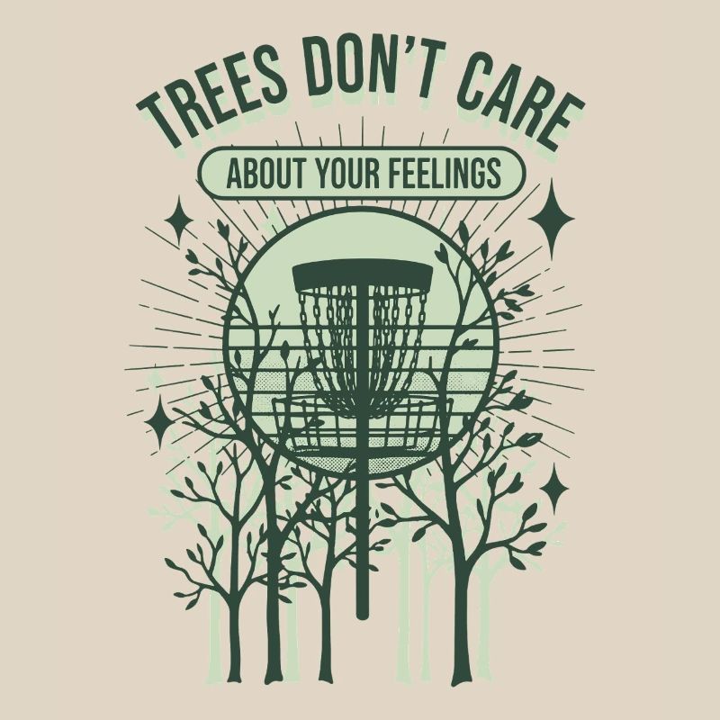 Les arbres ne se soucient pas de vos sentiments Disc golf