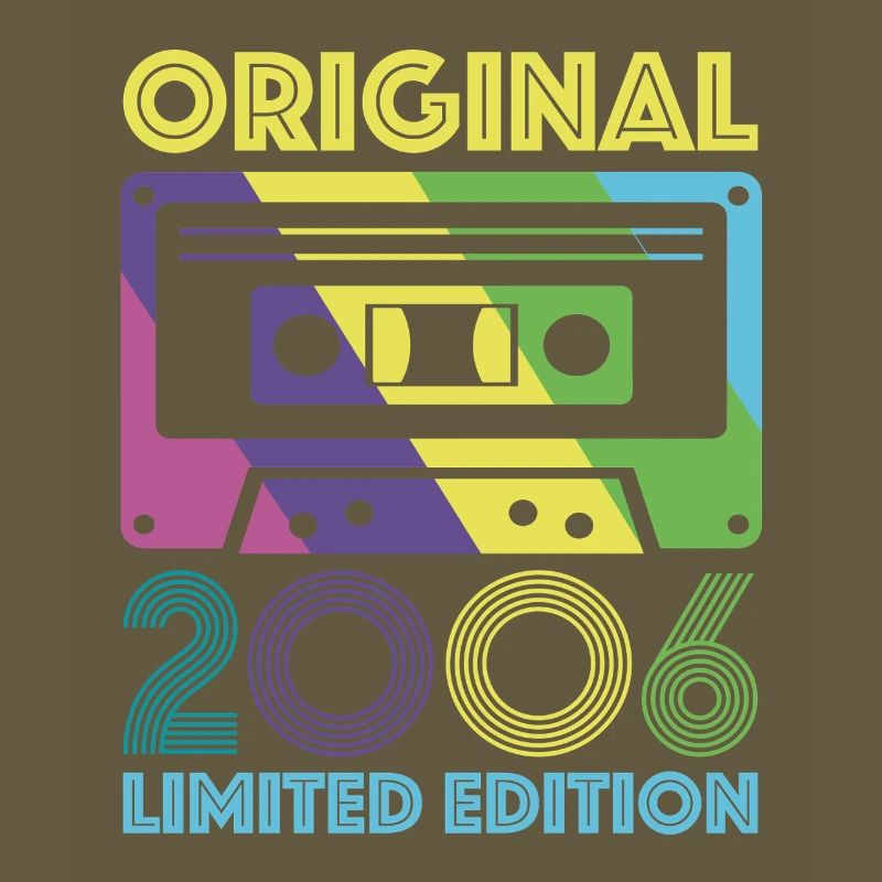 Original 2006 Cassette 20e Anniversaire 20 ans Tee