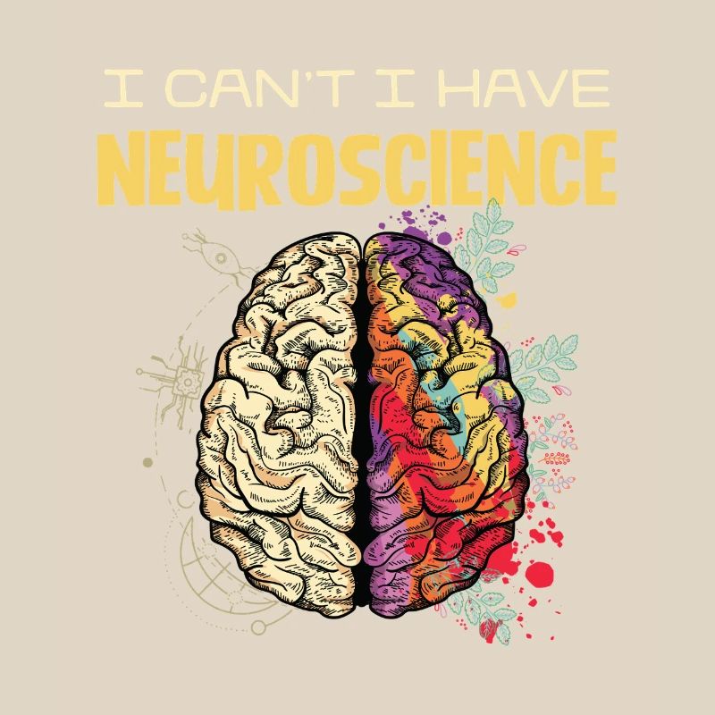 Neuroscience Brain Colors Design
