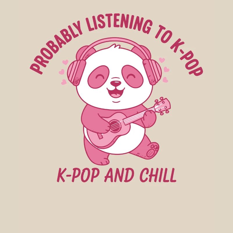 Probablement en train d’écouter de la K-Pop et du Chill Panda