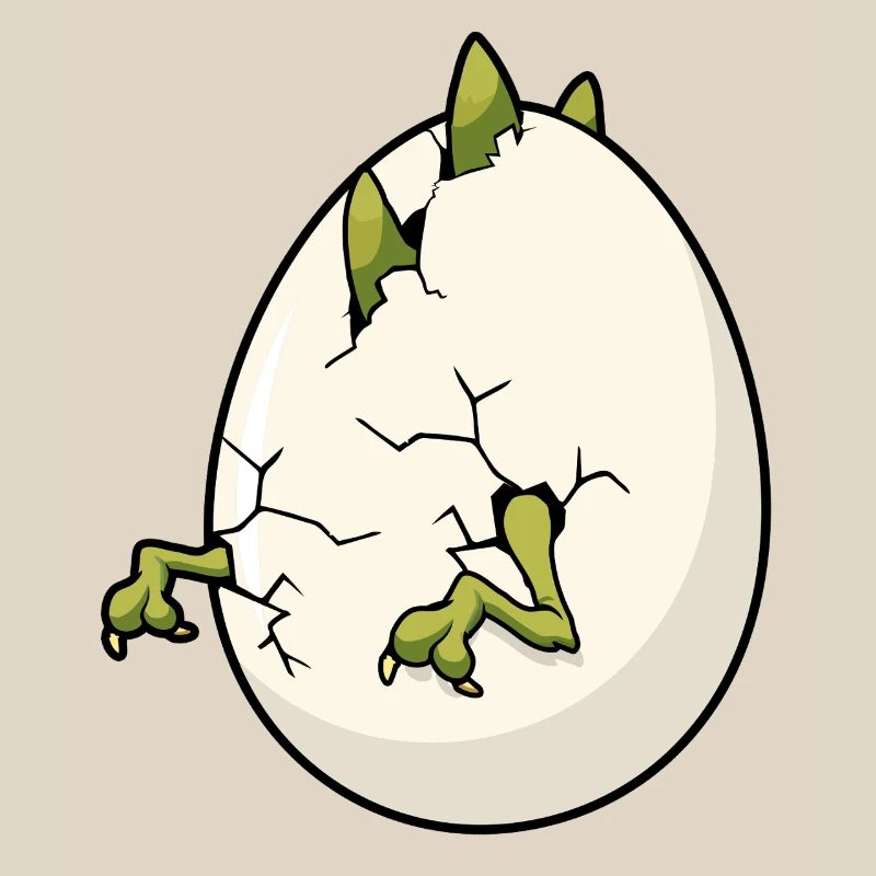 Cracked Egg Bloom Easter