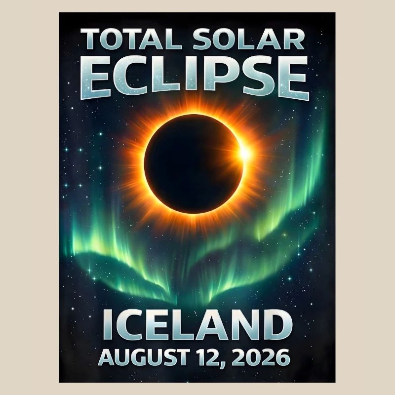 Total Solar Eclipse Iceland 2026