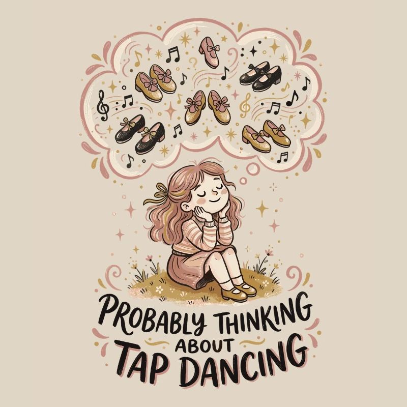 Thinking Tap Dancing Tap Dancer Dance