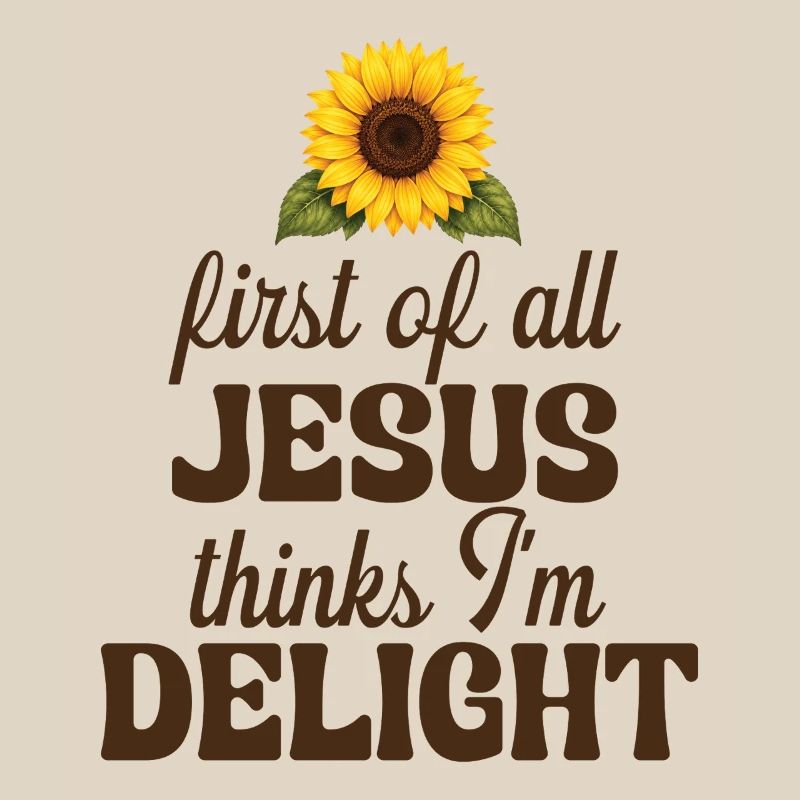 Zunächst einmal denkt Jesus, ich bin eine Freude