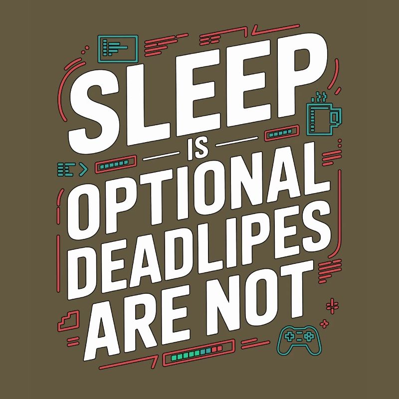 Game Developer Sleep Is Optional Game Programmer