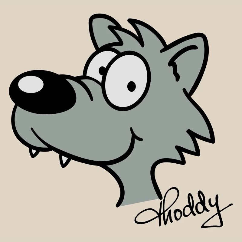 Wolf beflockbar