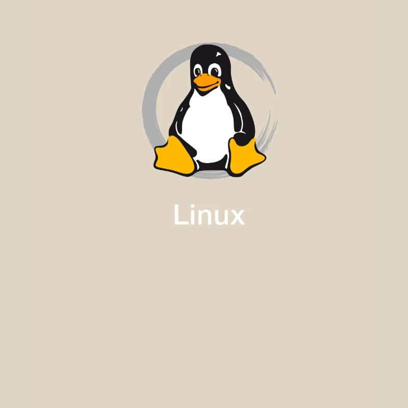 Pc computer Pinguin nerd geek Programmierer Admin