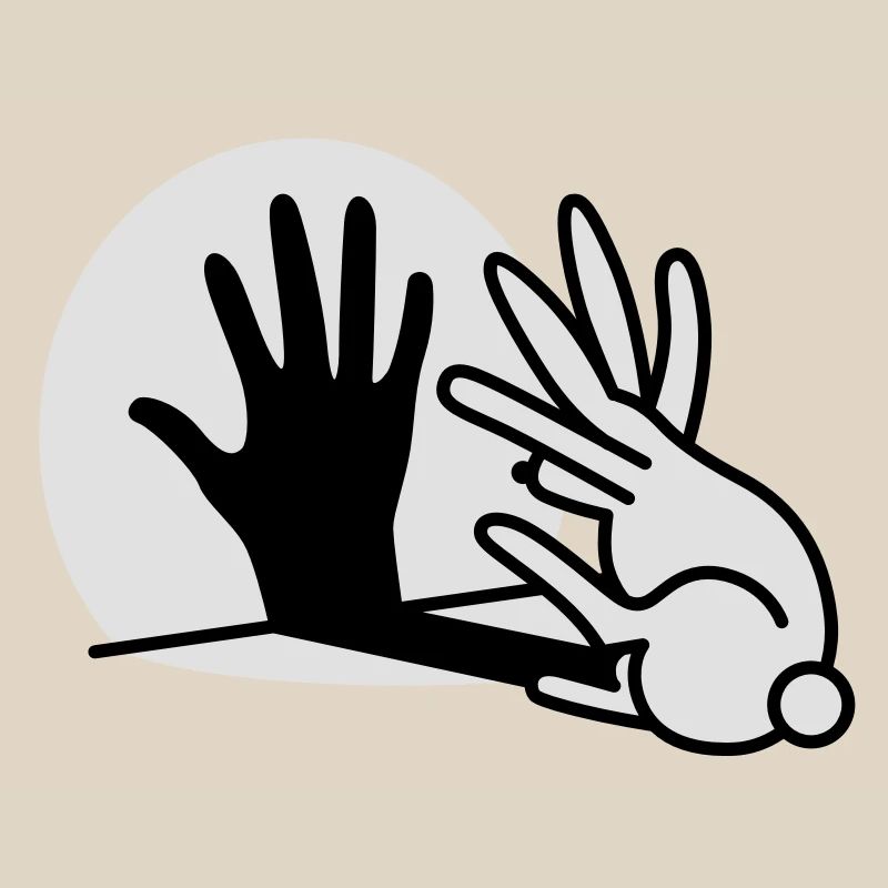 hand shadow rabbit 2 clr