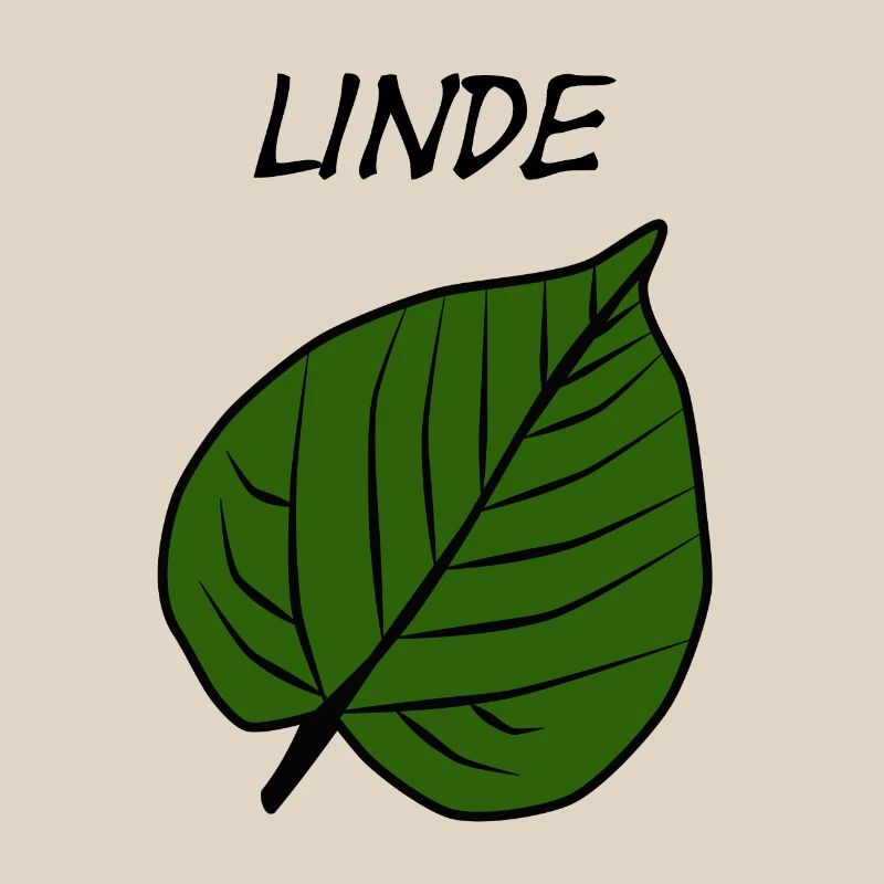 Green leaf pattern nature design