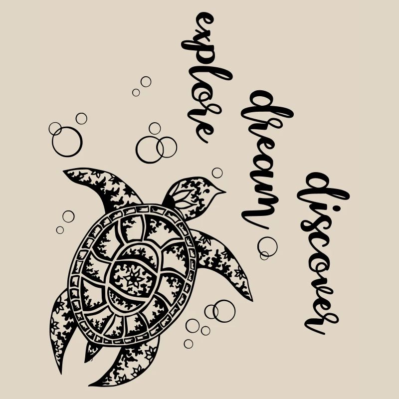 Explore Dream Discover - Turtle