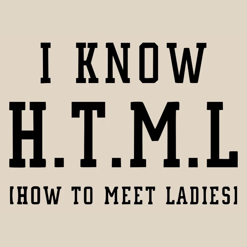 I know HTML