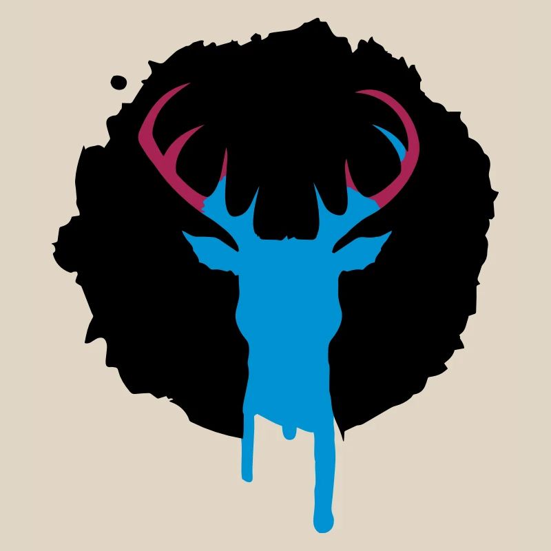 Deer patch graffiti