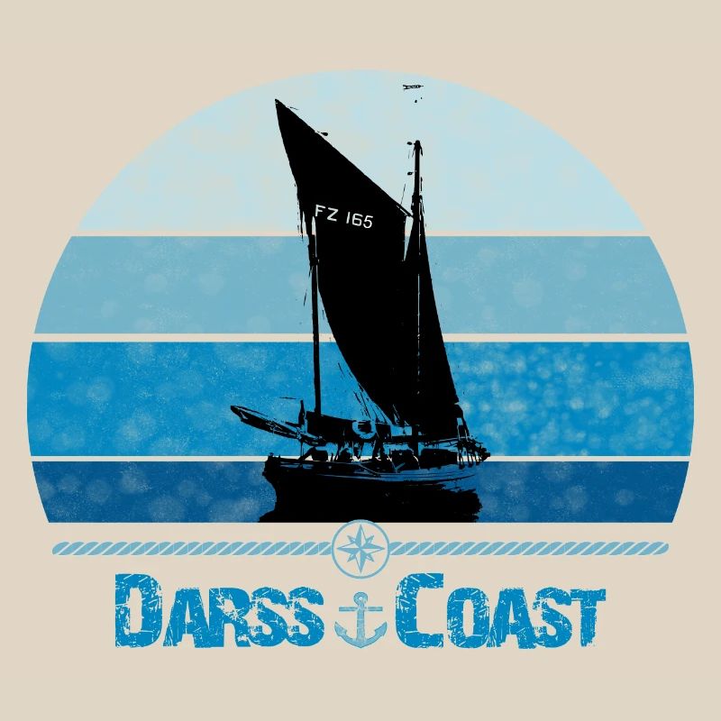 Darss Coast with Zeesboot