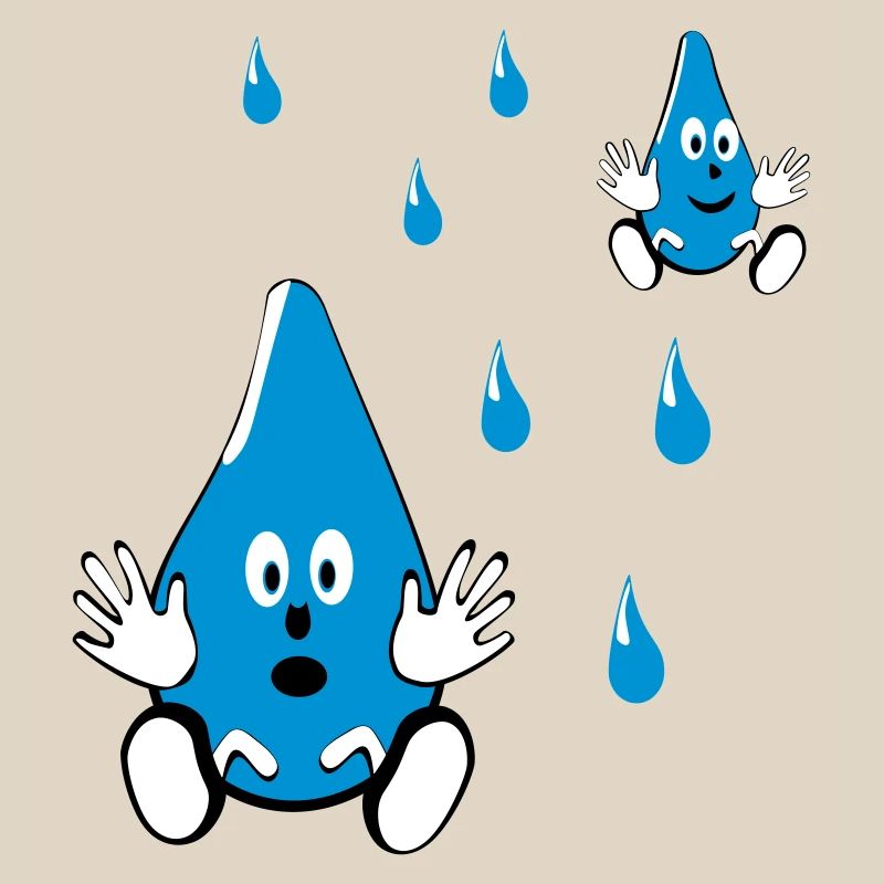 Petits amis goutte d’eau