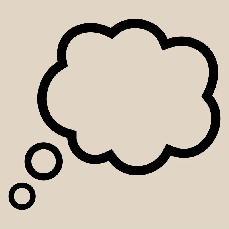 Thinking Bubble Comic Thought Bubble Bubble Thoughts