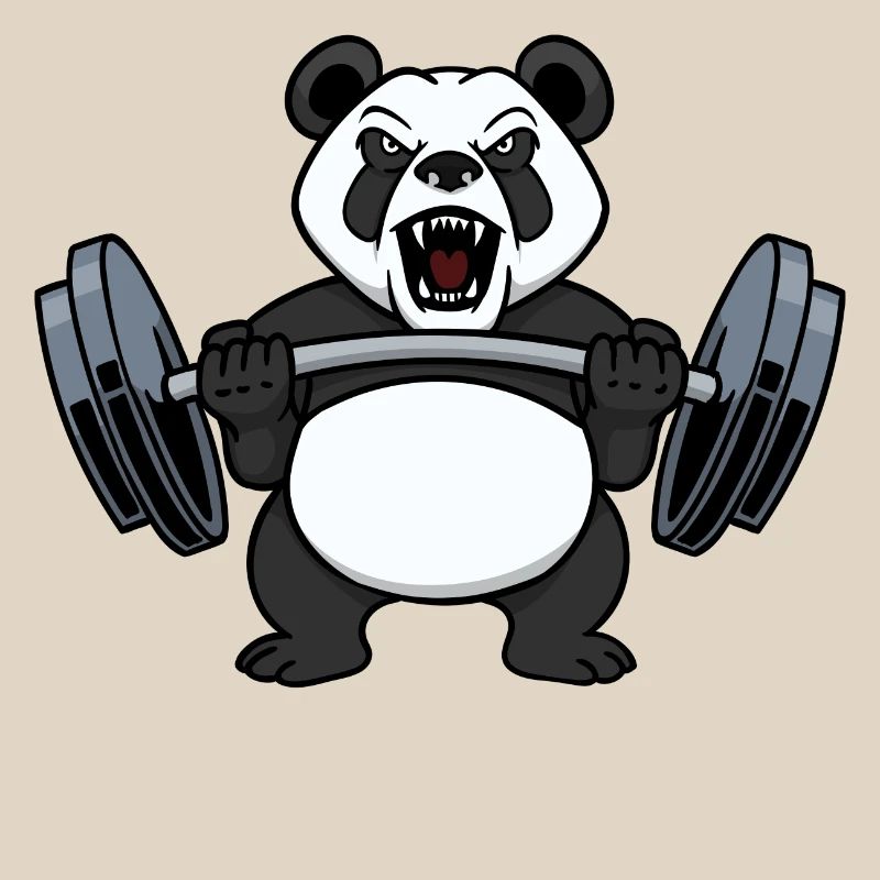 Bodybuilder weight training weights weights