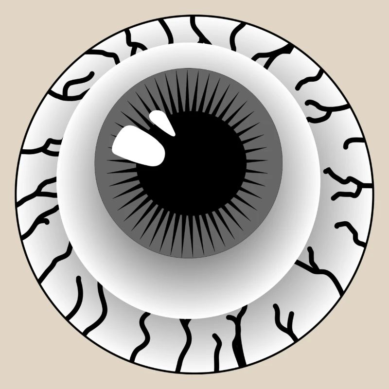Grey eyeball