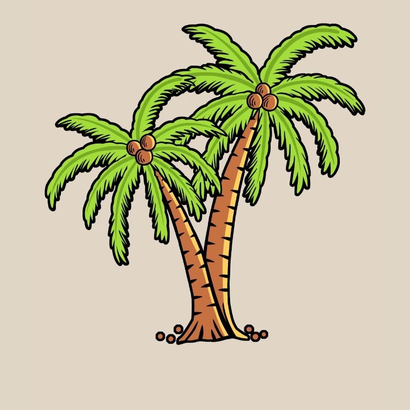 Palm trees