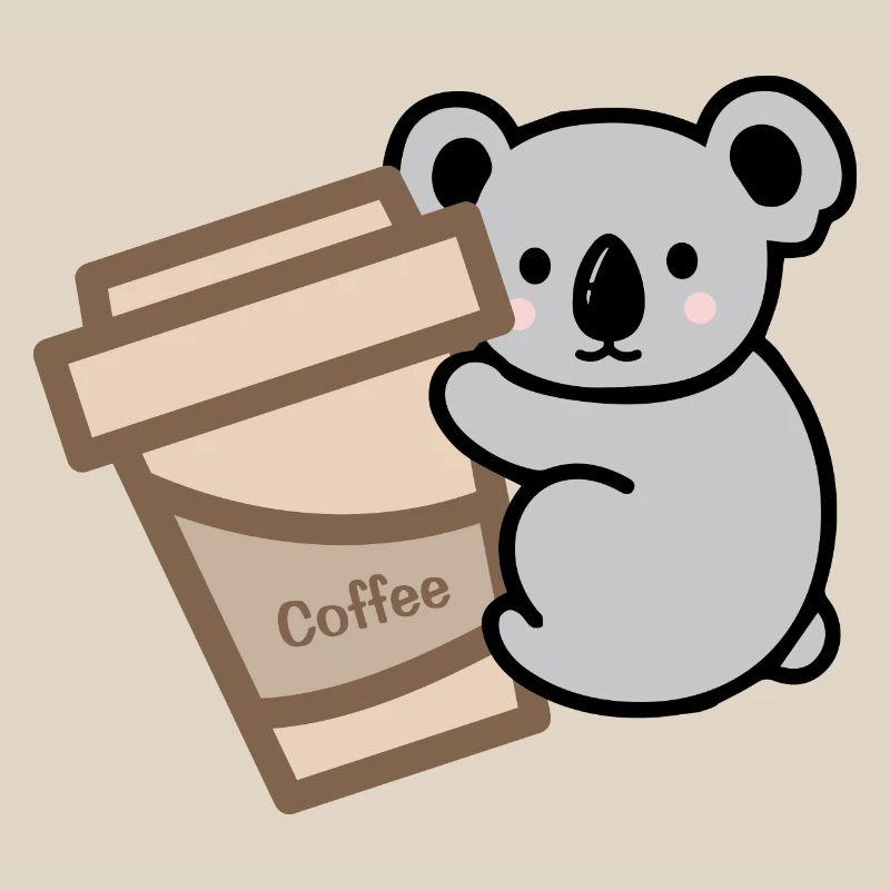 Koala Needs Coffee