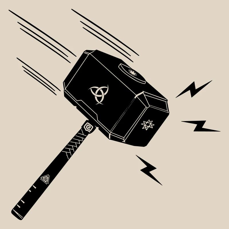 Hammer of thor Thor s hammer Mjolnir lightning stral
