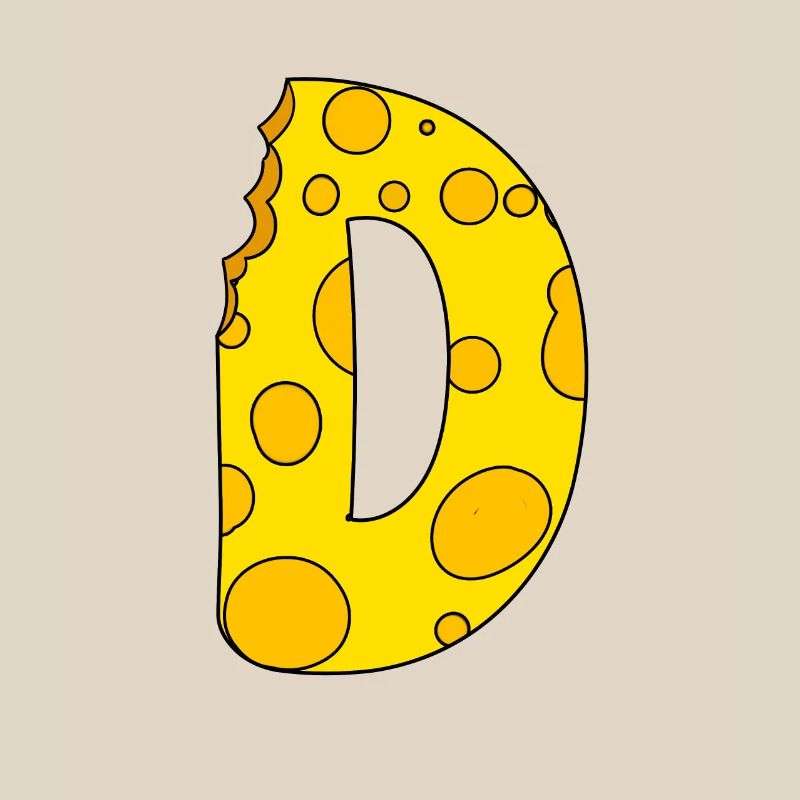 Buchstabe D