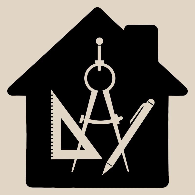 Logo maison d’architecte dessin 2