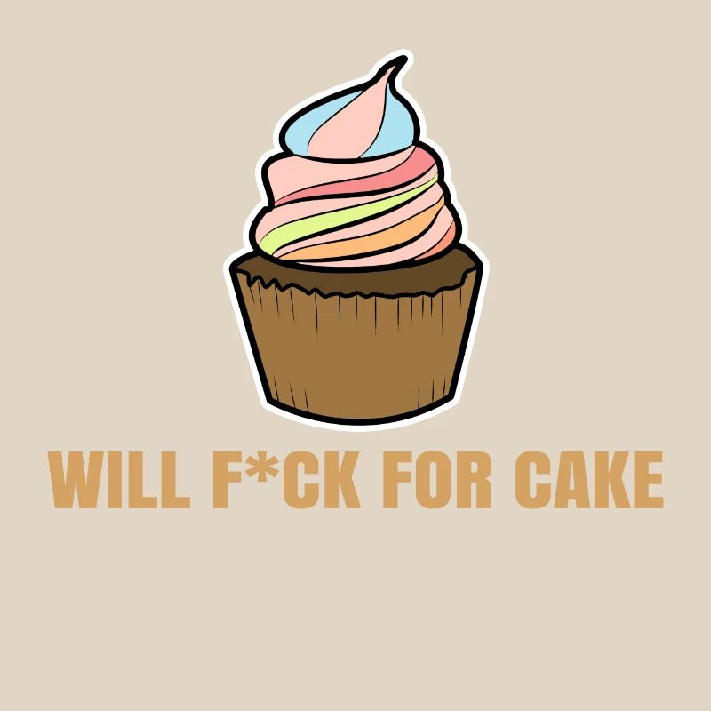 Cake Humorous Candy Statement Cupcake