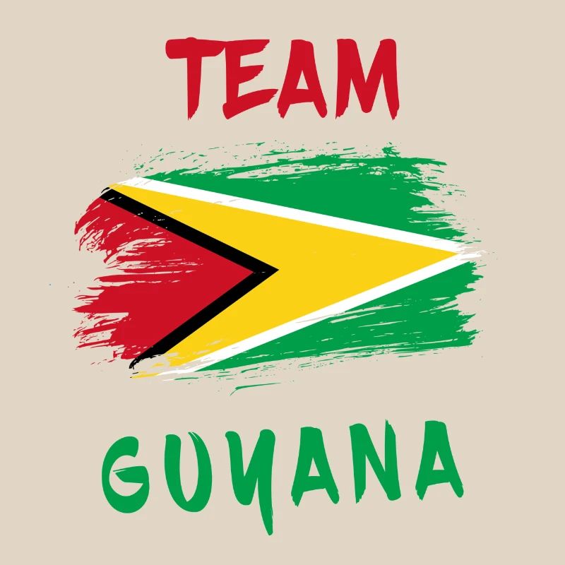 Drapeaux de l'équipe Guyane