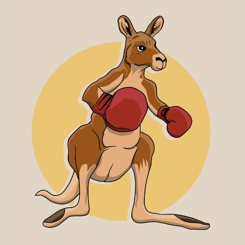Kangaroo boxer