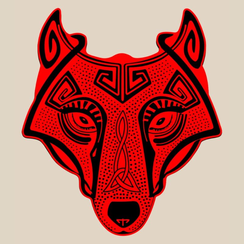 Wikingerwolf Fenrir walhalla