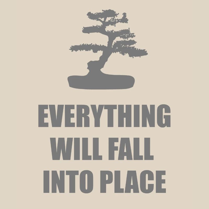 Everything Will Fall Into Place Mindset Tee