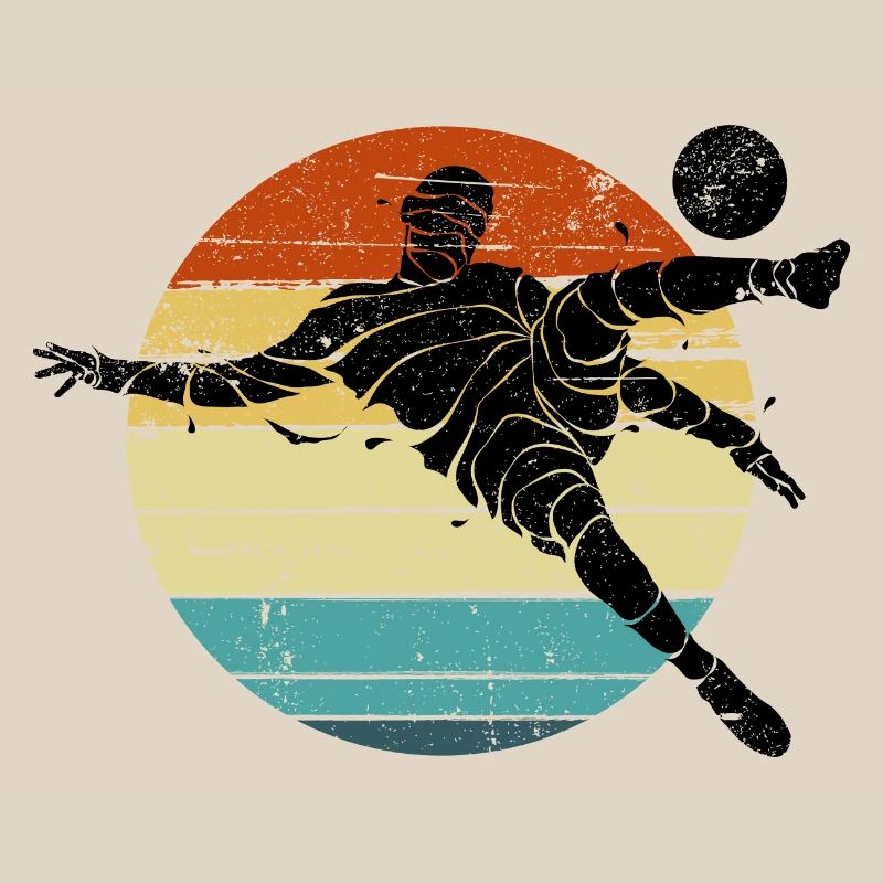 Retro Runner Sunset Circle
