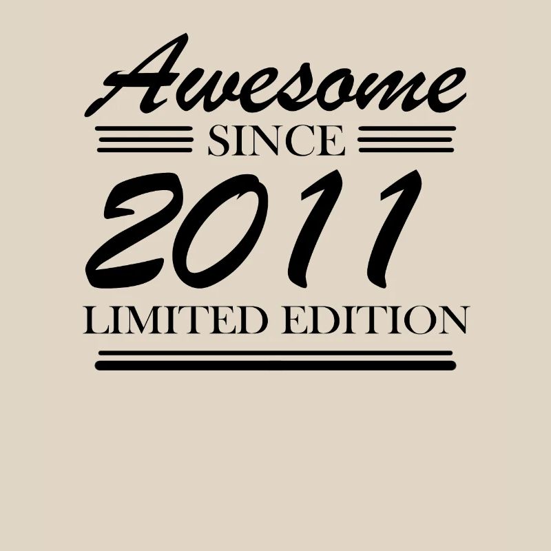 2011 - Né 2011 - Année de naissance 2011