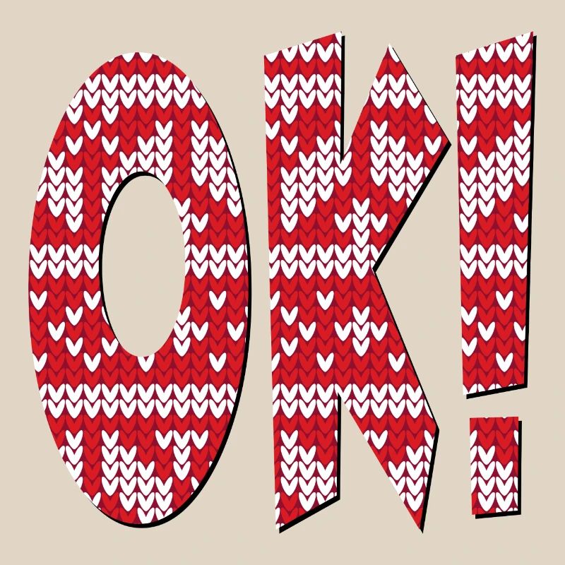 KNITTING PATTERNS OK - APPROVAL SAYINGS