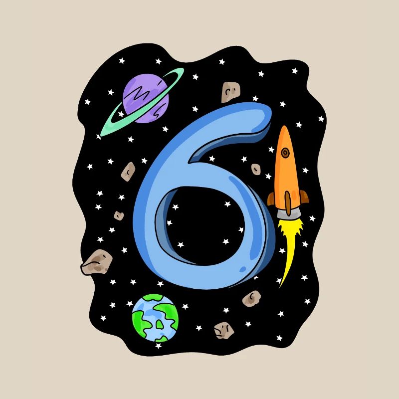 6 years old Young astronaut