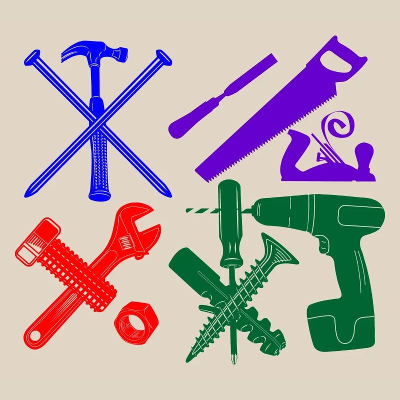 Construction worker tool color