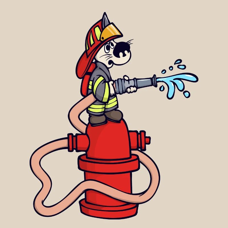 Firefighter Fire Hose Fire Brigade Fire