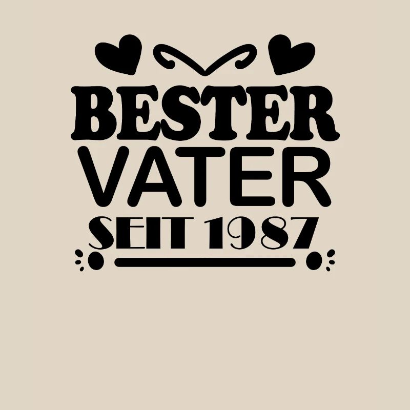 Bester Vater seit 1987 - Vatertag Geschenk