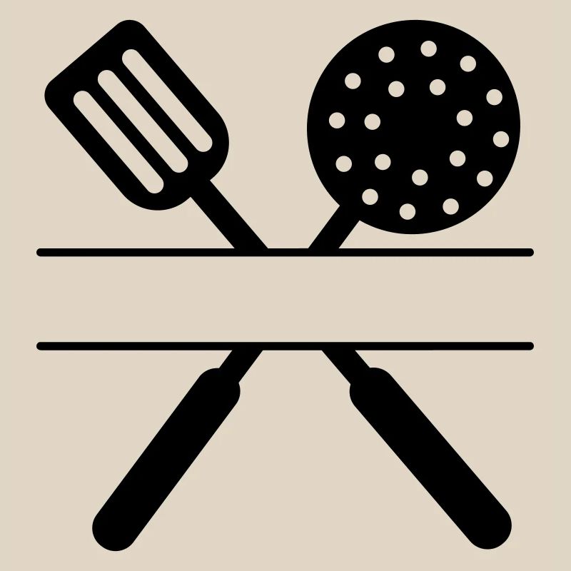 Baking tools crossed