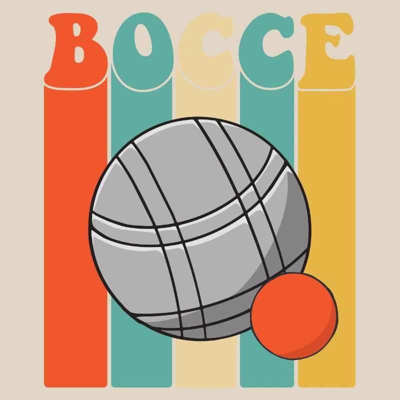 Bocce Saying Bocce Ball avec Jack Bocci Game Bocce