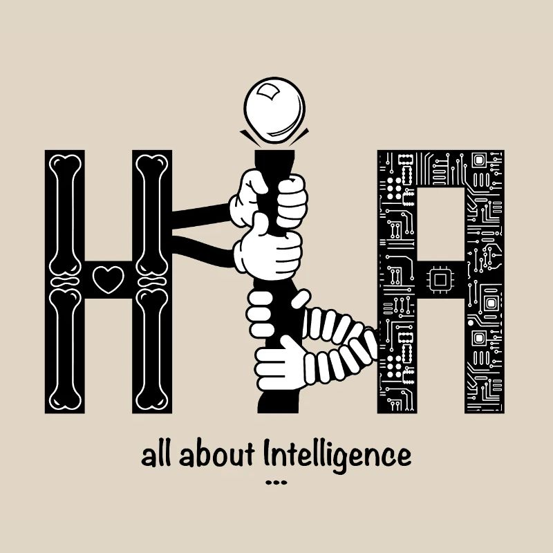 Human vs Artificial Intelligence KI
