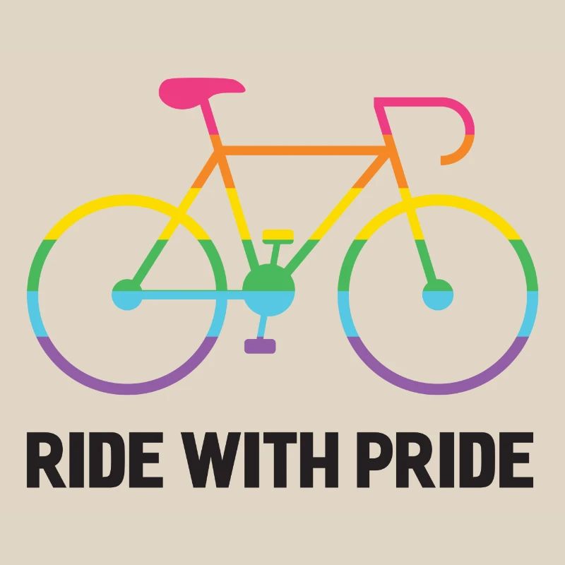 LGBTQ Cyclist - Ride With Pride