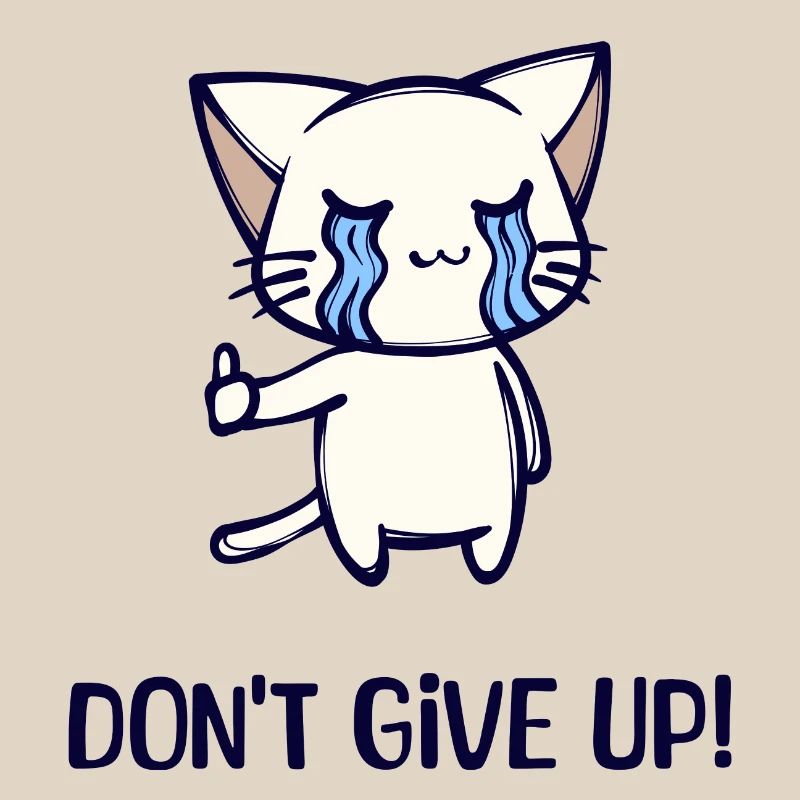 Manga Comic Anime Cat Statement Cartoon