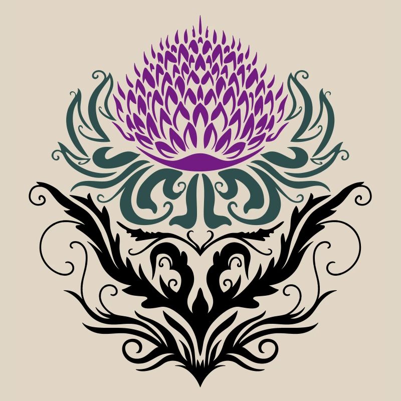 Chardon pourpre Chardon