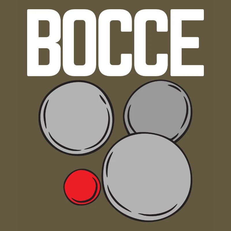 Bocce Saying Bocce Ball avec Jack Bocci Game Bocce