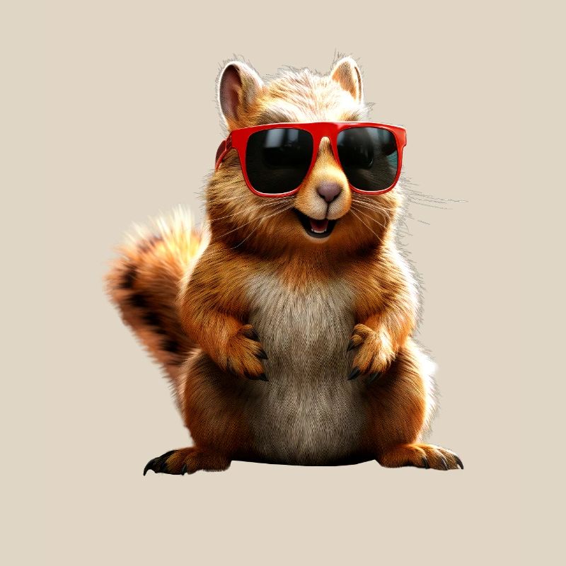 Squirrel Sunglasses I Love Squirrel