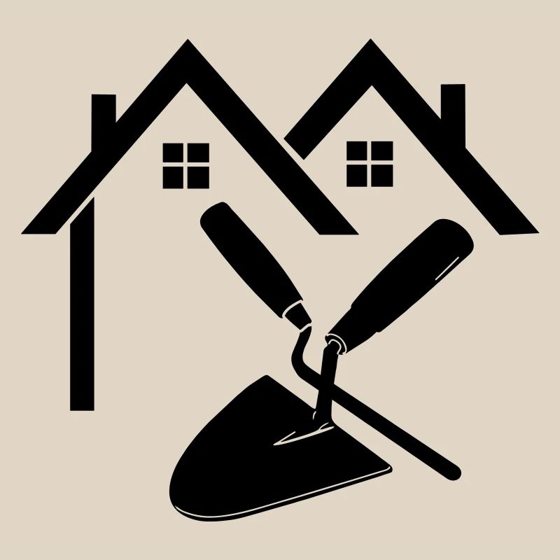 Construction de maison joint maçon clou et truelle