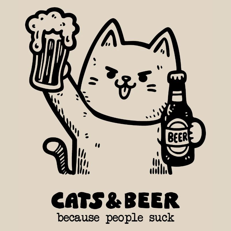 Cats and beer 1
